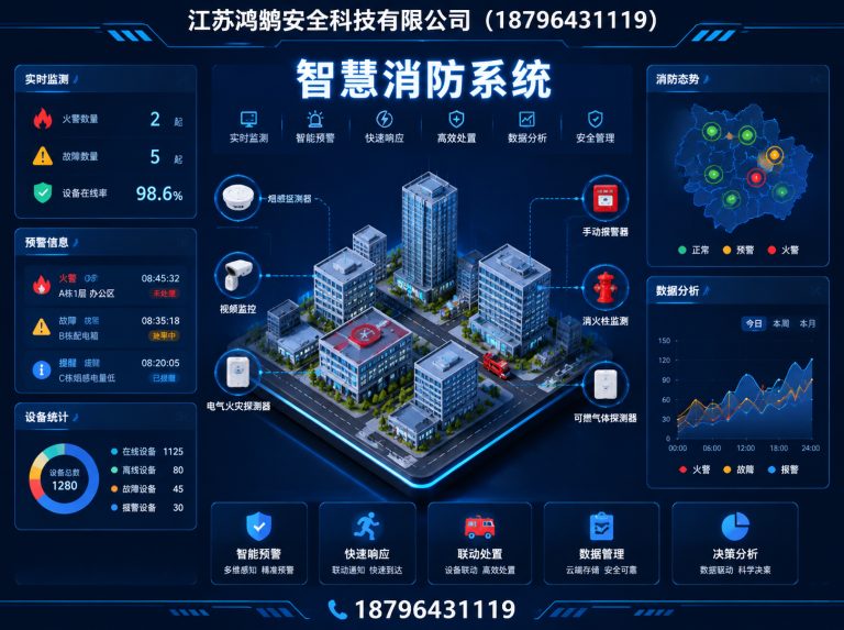 遂宁消防通信指挥展示图